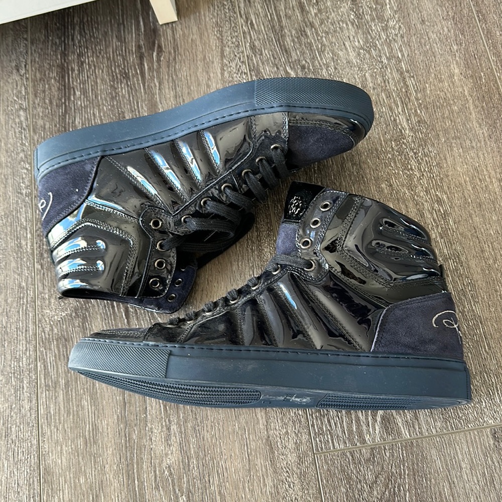 ROBERTO CAVALI NAVY BLUE BRAND NEW SNEAKERS